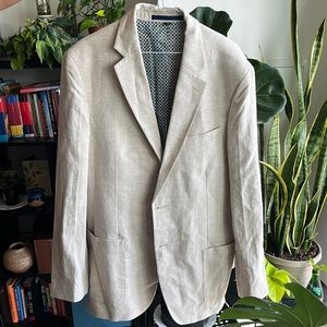 Size 46 Rw & co men’s slim fit blazer in Khaki